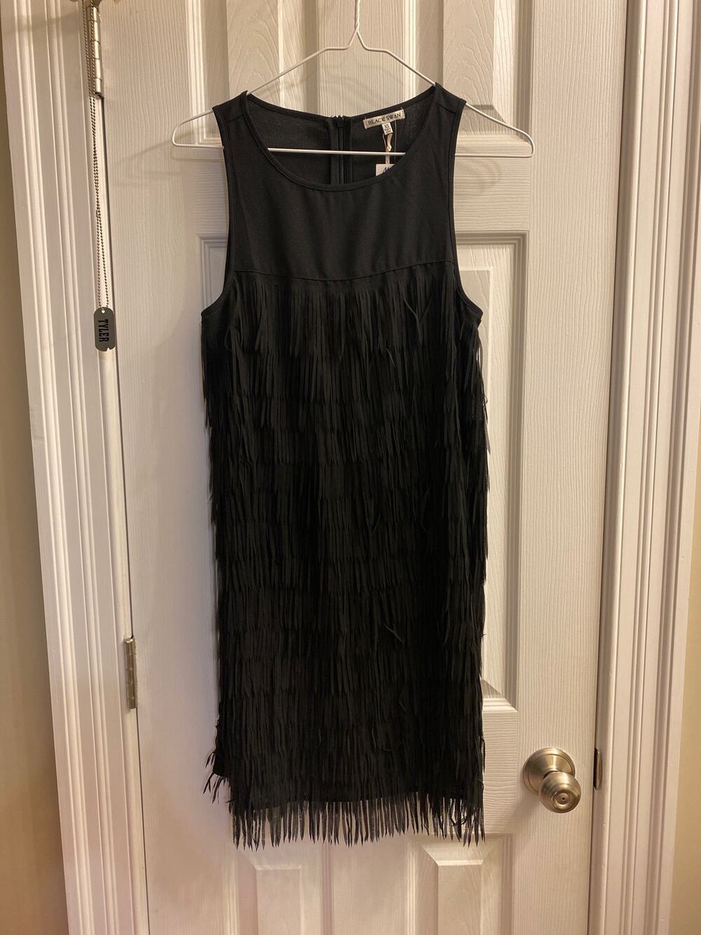 XS Black Swan dress